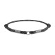 Collar Waudog Smart ID Шнурок для адресника светоотражающий черный