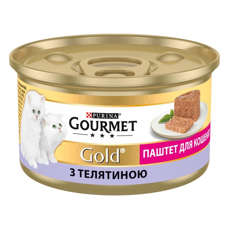 Gourmet Gold Консерви для кошенят паштет з яловичиною