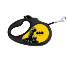 Collar WAUDOG Roulette Leash Поводок-рулетка для собак с рисунком Бетмен Желтый