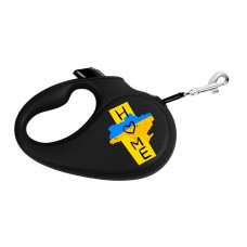 Collar WAUDOG Roulette Leash Поводок-рулетка для собак с рисунком Дом
