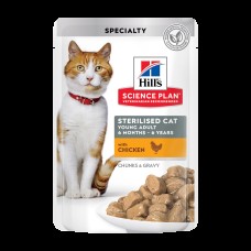 Hills Science Plan Sterilised Cat with Chicken Консервы для стерилизованных кошек с курицей