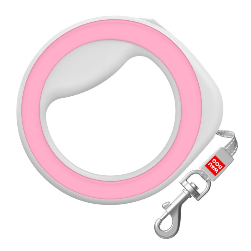 Collar WAUDOG Roulette Leash Поводок-рулетка для собак с рисунком КРУГЛАЯ XS-М до 40кг 2,9 м лента