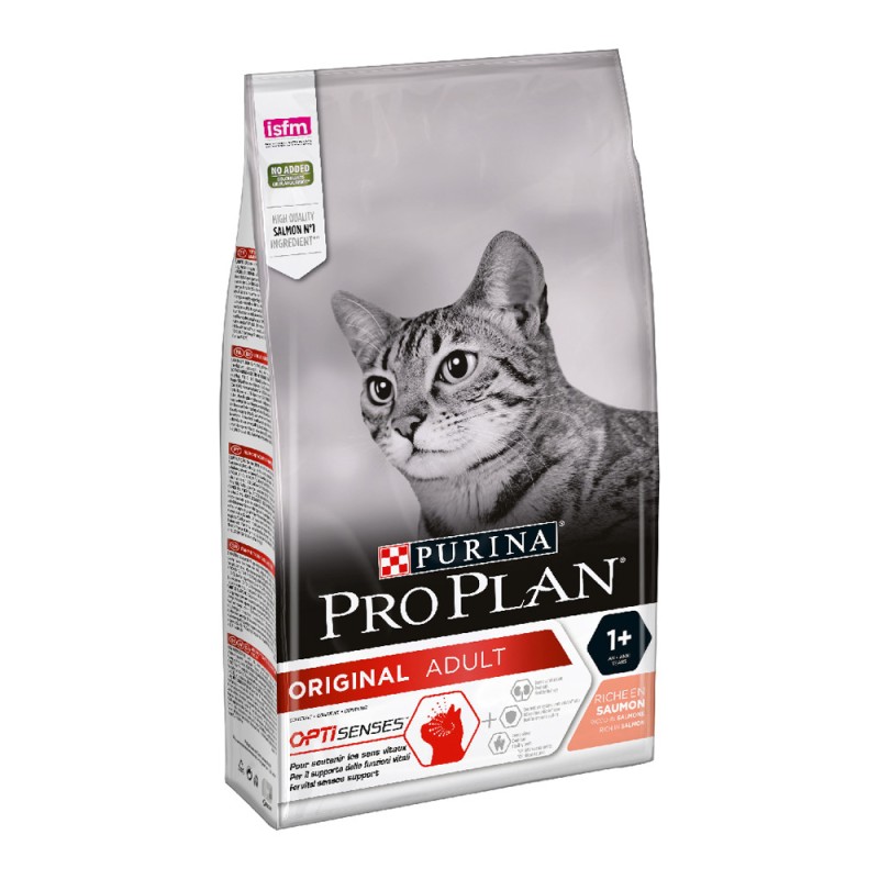 Pro Plan Original Adult Salmon Сухой корм для взрослых кошек с лососем