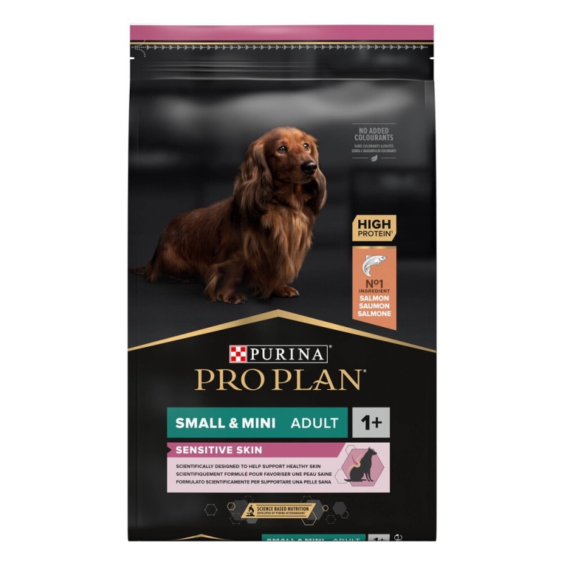 Pro Plan Small & Mini Sensitive Skin Adult Сухой корм для собак мелких пород с лососем