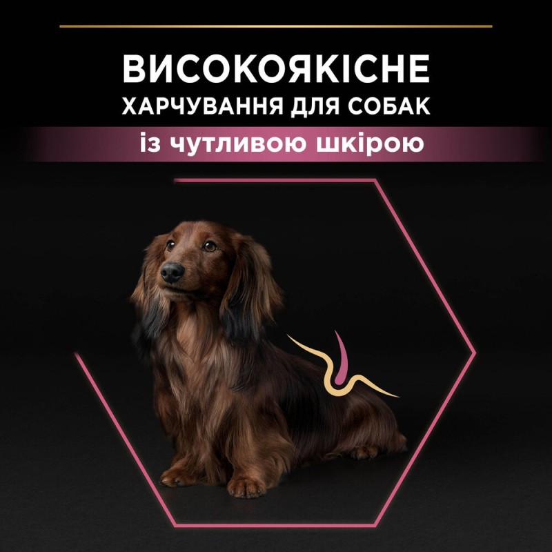 Pro Plan Small & Mini Sensitive Skin Adult Сухой корм для собак мелких пород с лососем
