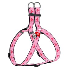 Collar Waudog Nylon Шлея для собак нейлоновая c QR паспортом пластиковая пряжка-фастекс Чудо женщина 1