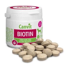 Canvit Biotin Dog Пищевая витаминная добавка для шерсти у собак