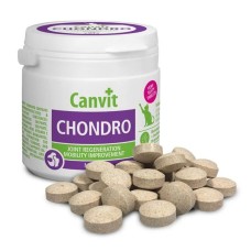 Canvit Chondro Cat Пищевая витаминная добавка для регенерации суставов и улучшение подвижности у котов
