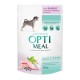 Optimeal Adult Dog Rabbit and Wild Blueberries Консервы для взрослых собак с кроликом и черникой в соусе