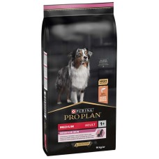 Pro Plan Medium Sensitive Skin Adult Сухой корм для собак средних пород с лососем