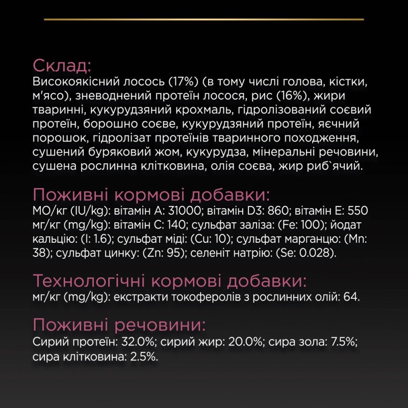 Pro Plan Medium Sensitive Skin Puppy Сухой корм для щенков средних пород с лососем