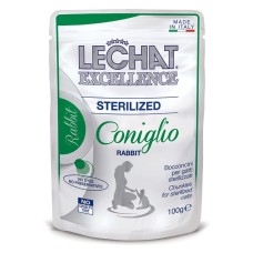 Monge Lechat Excellence Cat Wet Sterilised Консервы для стерилизованных кошек с кроликом