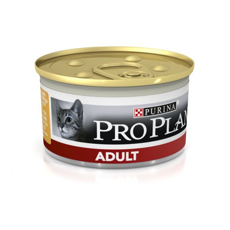 Pro Plan Adult Консервы для взрослых кошек мусс с курицей