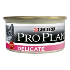 Pro Plan Delicate Консервы для кошек с чувствительным пищеварением мусс с индейкой