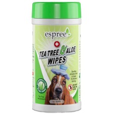 Espree Puppy Aloe Wipes Влажные салфетки с экстрактом алоэ вера для щенков