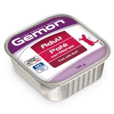 Gemon Adult Cat Консервы для взрослых кошек паштет с говядиной