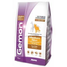 Gemon Medium Adult Dog Сухой корм для взрослых собак средних пород с курицей и рисом