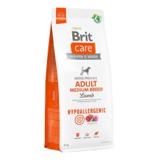 Brit Care Hypoallergenic Adult Dog Medium Breed Lamb Гипоаллергенный сухой корм для собак средних пород с ягненком