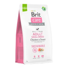Brit Care Sustainable Adult Dog Small Breed Chicken & Insect Сухой корм для взрослых собак маленьких пород с курицей и насекомыми