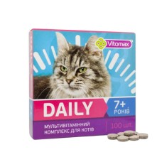 Vitomax Daily Витамины профилактические для котов 7+ лет