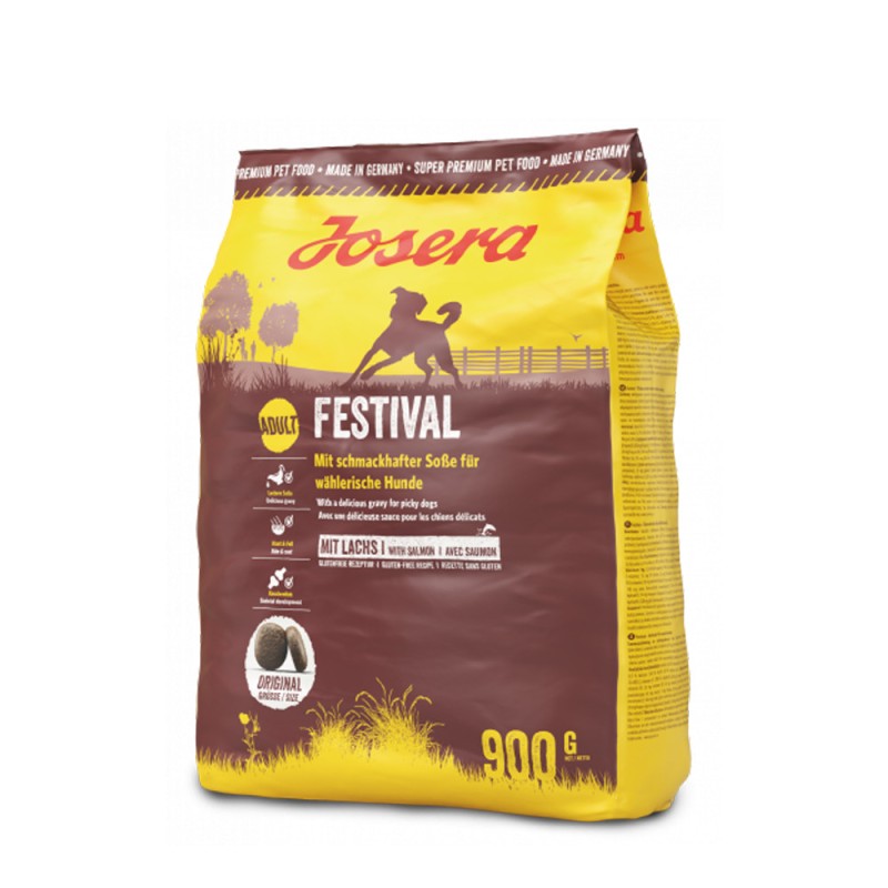 Josera Festival Сухой корм для взрослых собак с лососем и рисом