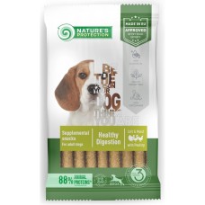 Natures Protection Dog Adult Healthy Digestion Poultry Лакомство для взрослых собак поддержание здорового пищеварения с мясом домашней птицы