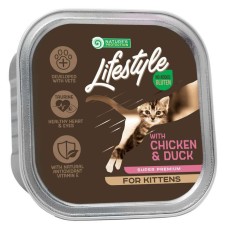 Nature's Protection Lifestyle Kitten Chiken & Duck Консервы для котят с курицей и уткой