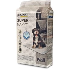 Croci Super Nappy Одноразовые гигиенические пеленки для собак 90х60 см