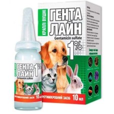 O.L.KAR Генталайн Противомикробные ушные капли для домашних животных