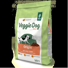 Josera Green Petfood VeggieDog Adult Origin mit roter Linse Беззерновой вегетарианский сухой корм для взрослых собак с красной чечевицей