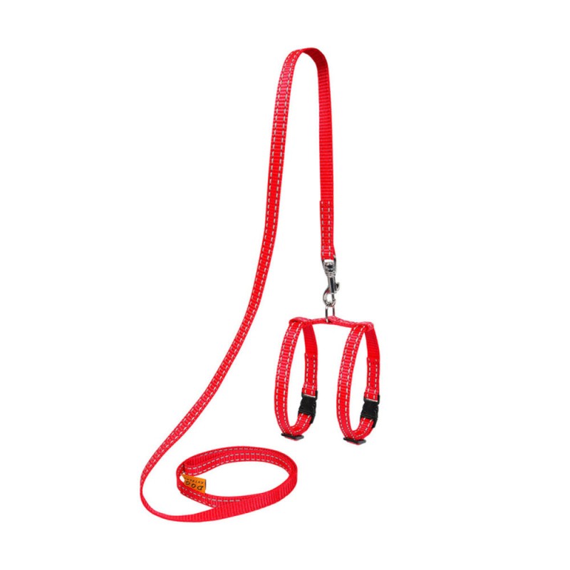 Collar Dog Extremе Шлея нейлоновая с поводком для морских свинок и декоративных крыс