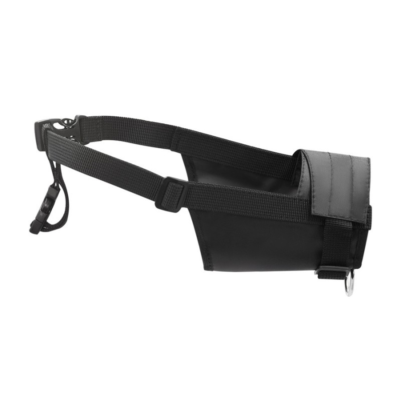 Collar Dog Extremе Намордник для собак нейлоновый регулируемый с полукольцом черный
