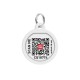 Collar Waudog Smart ID Адресник с QR-кодом металлический с рисунком Милитари