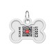 Collar Waudog Smart ID Адресник с QR-кодом металлический с рисунком Милитари