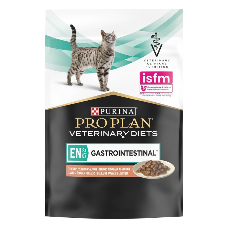 Pro Plan Veterinary Diets EN Лечебные консервы для взрослых кошек с лососем