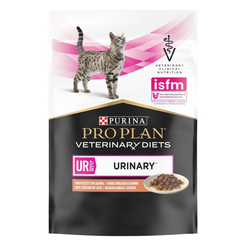 Pro Plan Veterinary Diets UR Лечебные консервы для взрослых кошек с лососем