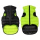 Collar AiryVest Двусторонняя куртка для собак салатово-черная