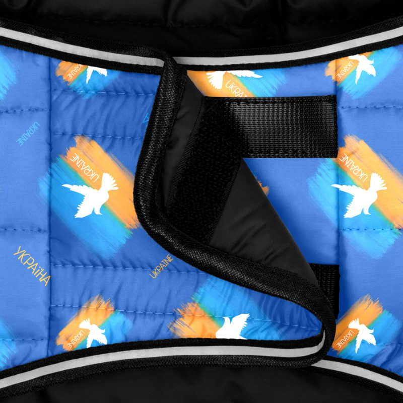 Collar Waudog Clothes Курточка-накидка для собак Флаг