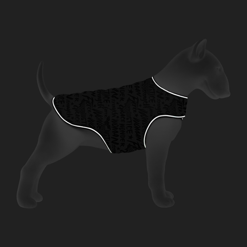 Collar Waudog Clothes Курточка-накидка для собак Чудо-жінка в рожевому