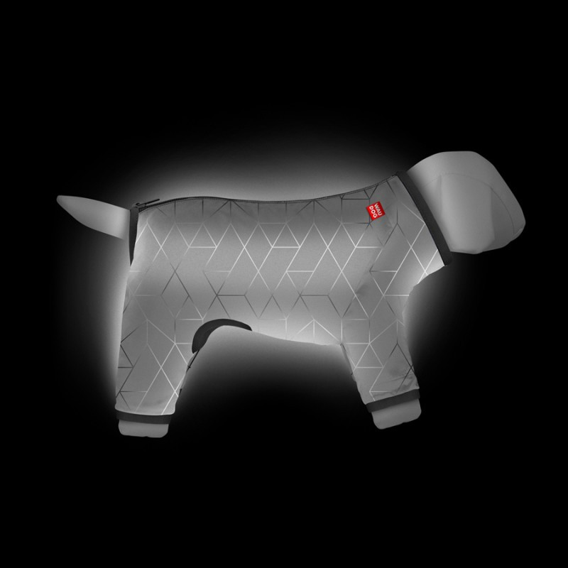 Collar Waudog Clothes Дождевик для собак светоотрaжающий