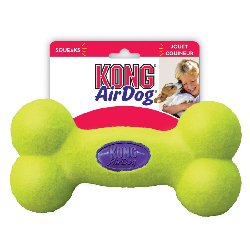 Kong AirDog Squeaker Bone Игрушка для собак воздушная кость