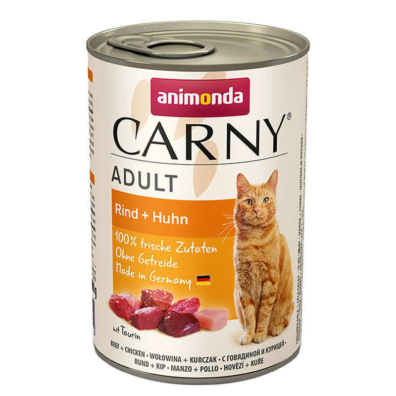 Animonda Carny Adult Beef Chicken Консервы для кошек с говядиной и курицей