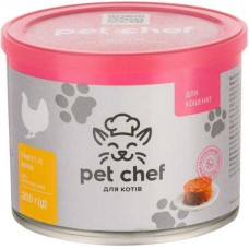 Pet Chef Консервы для котят паштет с курицей