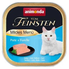 Animonda Vom Feinsten Adult Turkey+Trout Консервы для котов с индюшкой и форелью