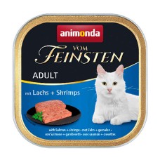 Animonda Vom Feinsten Adult with Salmon+Shrimps Консервы для котов с лососем и креветками