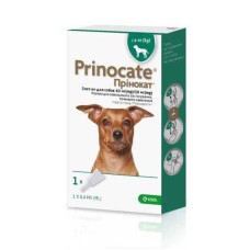 Prinocate Cat Принокат Капли на холку от блох, клещей и глистов для собак до 4 кг
