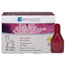 Dermoscent ATOP 7 Spot-on Капли на холку при дерматитах и раздраженной коже у собак от 10 до 20 кг