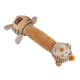 Barksi Squeaker Monkey Игрушка для собак обезьяна
