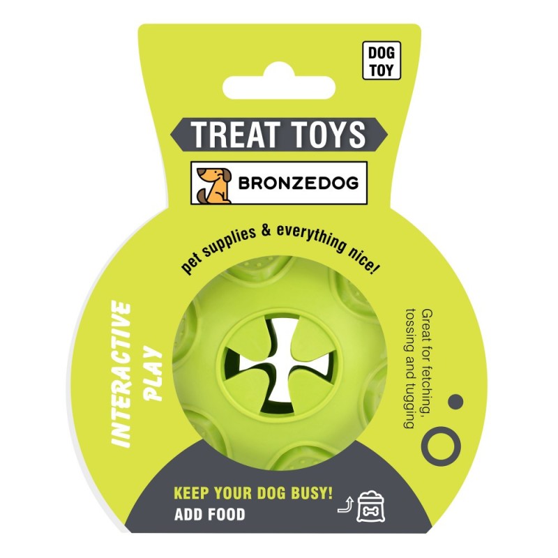 Bronzedog SMART Игрушка для собак мотивационная мяч