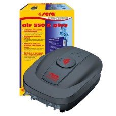 Sera Air Plus 550R Pump Воздушный компрессор для пресноводных и морских аквариумов объемом до 550 л